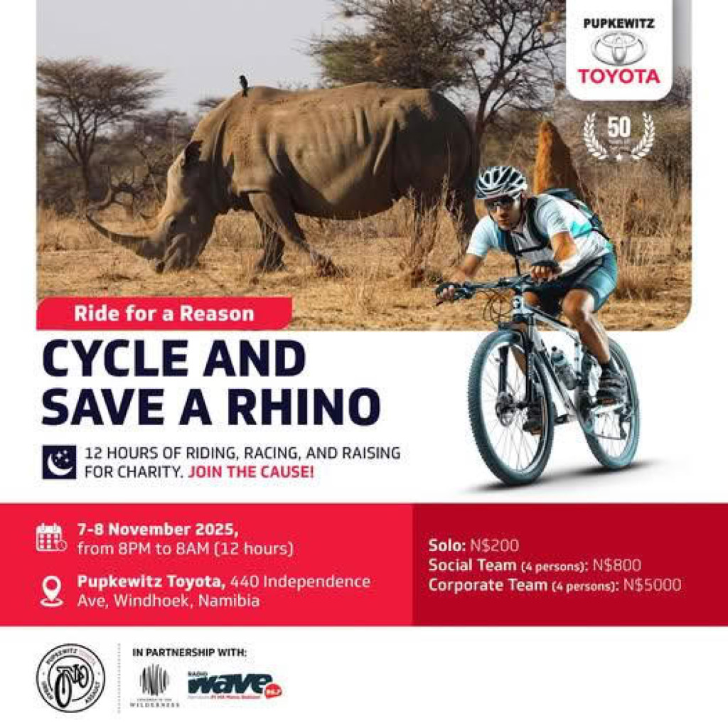 Cycle to Save a Rhino